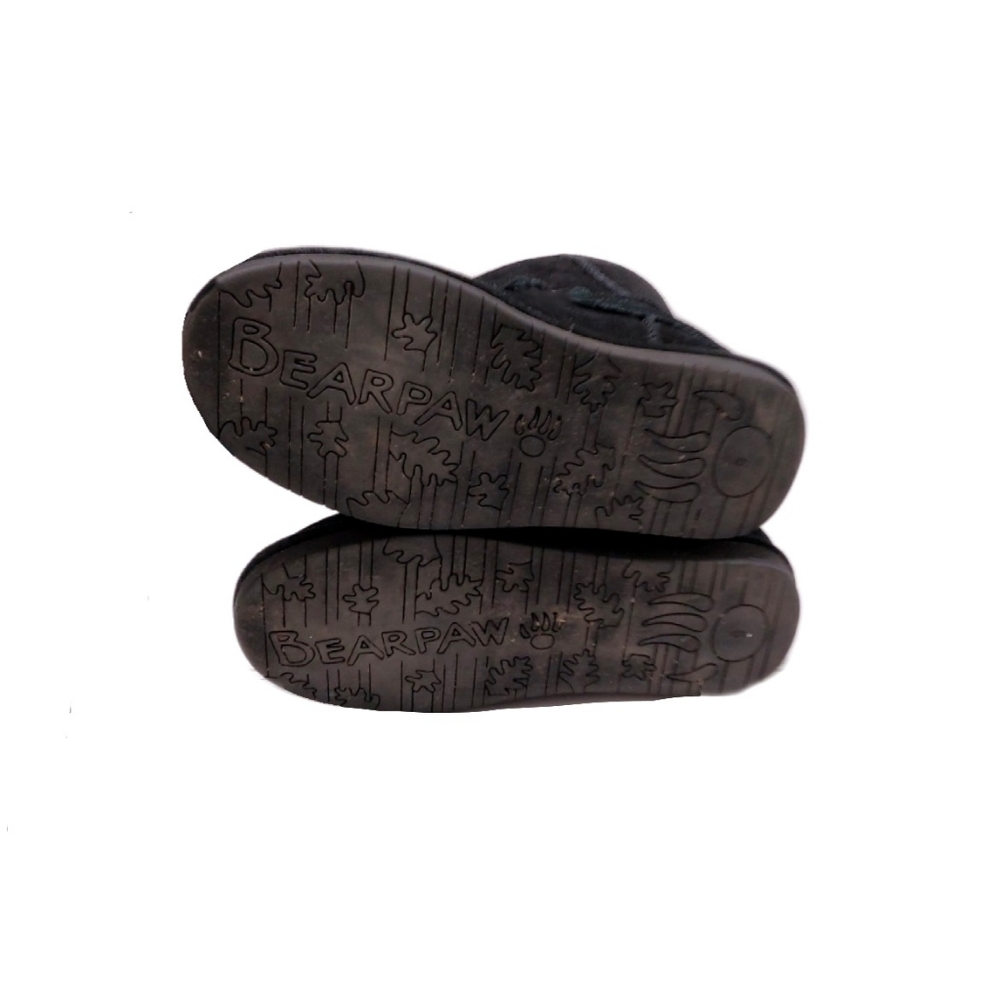 Bearpaw Womens 9M Black Adele Suede Pull On Boots - Picture 10 of 10